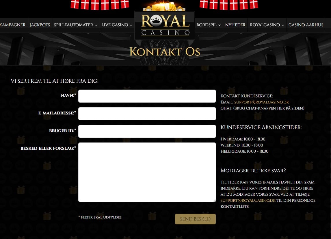 RoyalCasino Kontakt