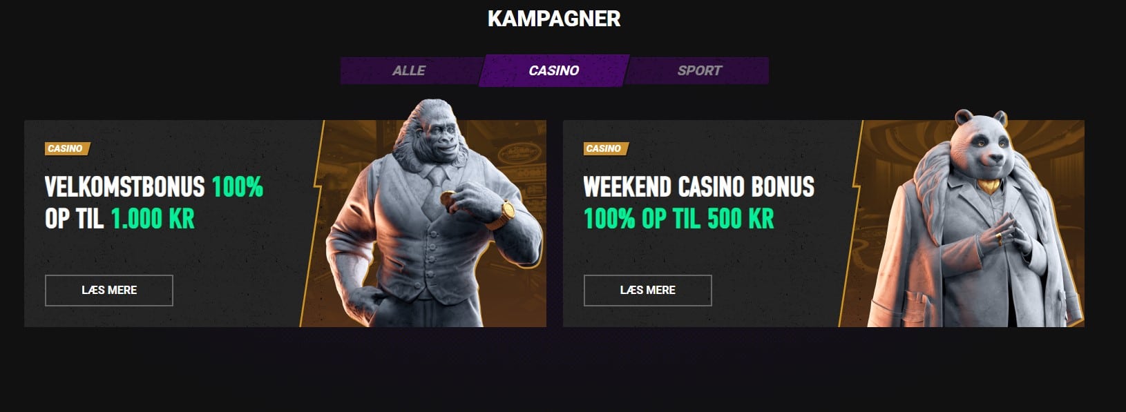 kampagner betinia casino